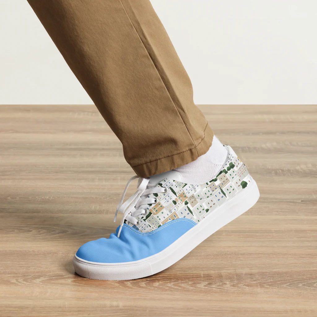 Panagies Men’s lace-up canvas shoes