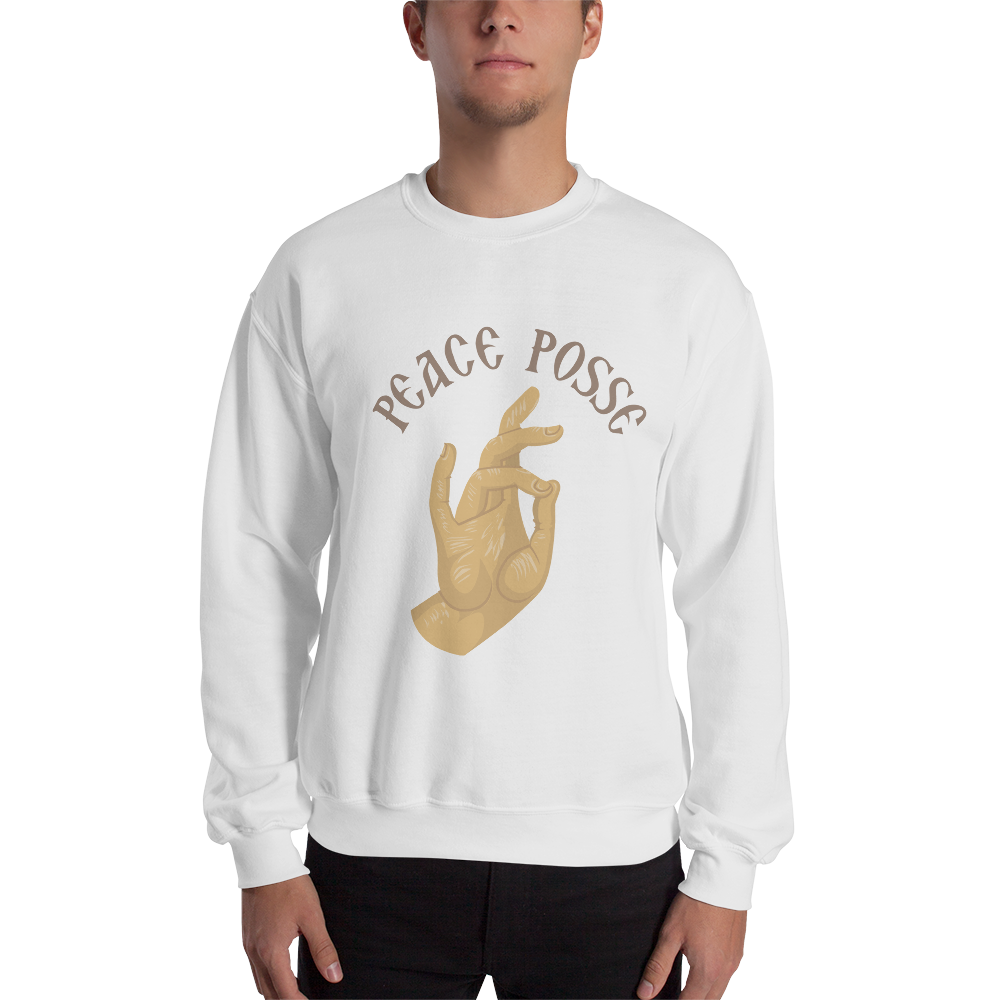 Peace Posse Mens Sweatshirt