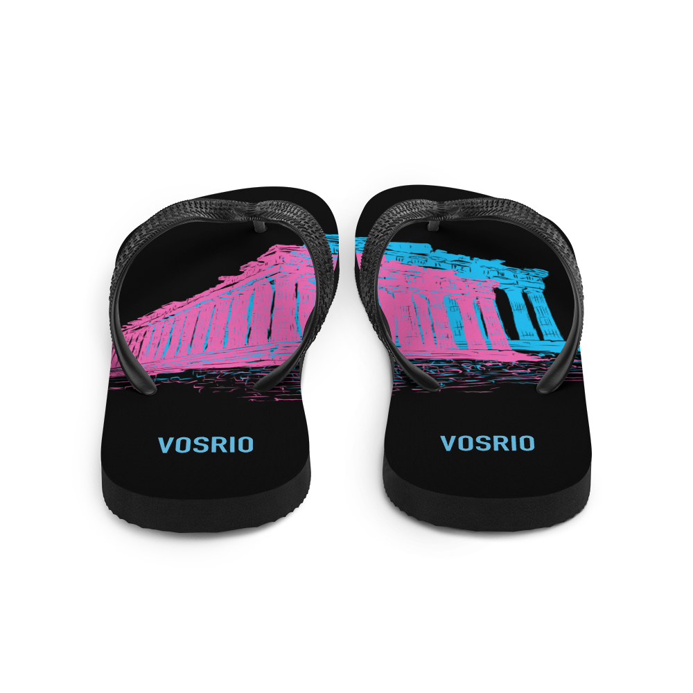 Athens Tourist 3D Flip-Flops