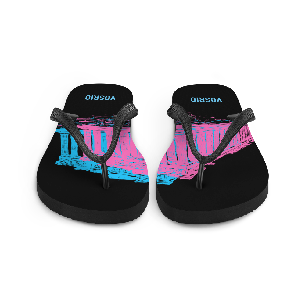 Athens Tourist 3D Flip-Flops