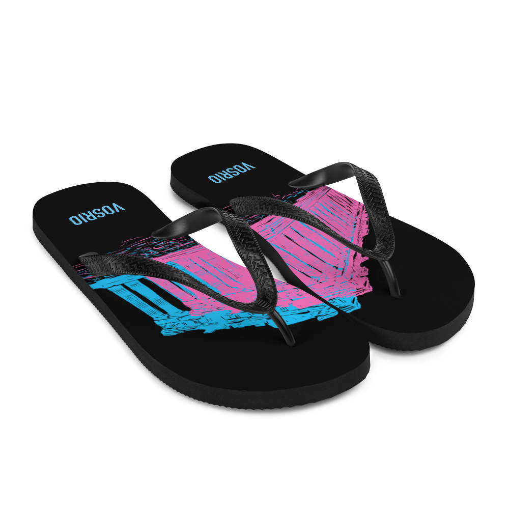 Athens Tourist 3D Flip-Flops
