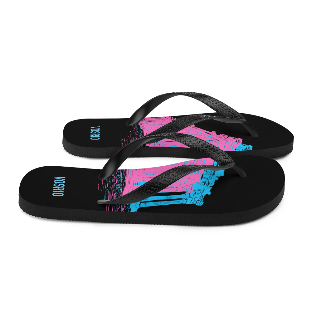 Athens Tourist 3D Flip-Flops