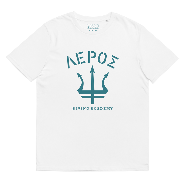 Leros Diving Academy 1991 Unisex organic cotton t-shirt