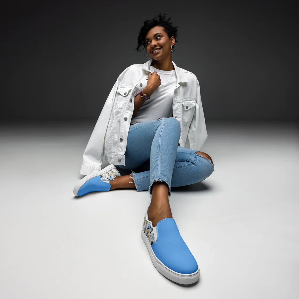Panagies Women’s slip-on canvas shoes