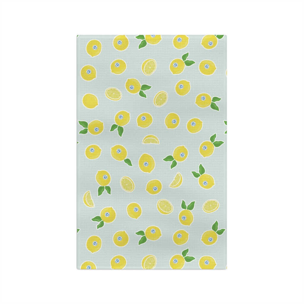 Organic Lemonia Soft Tea Towel