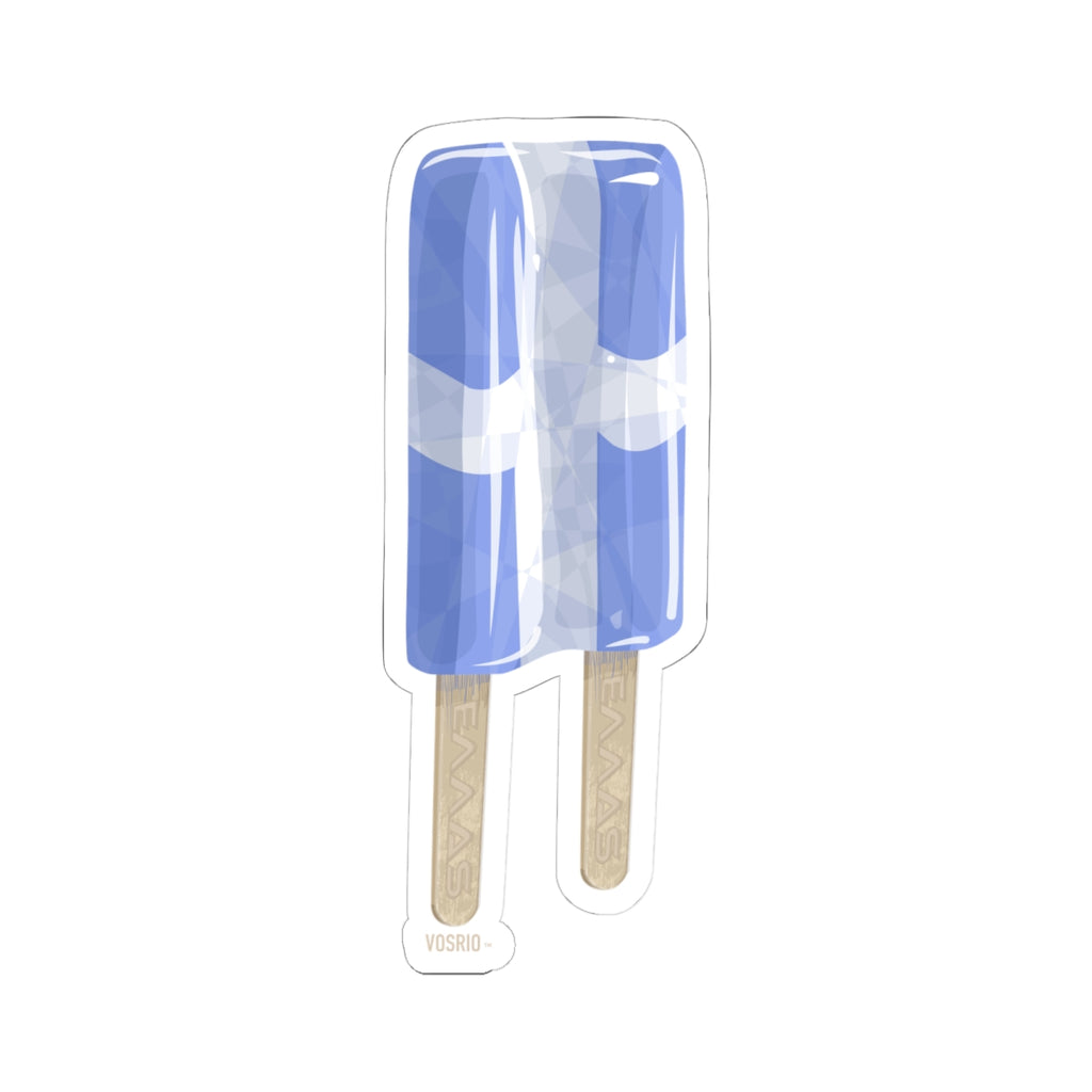Greek Popsicle Kiss-Cut Stickers