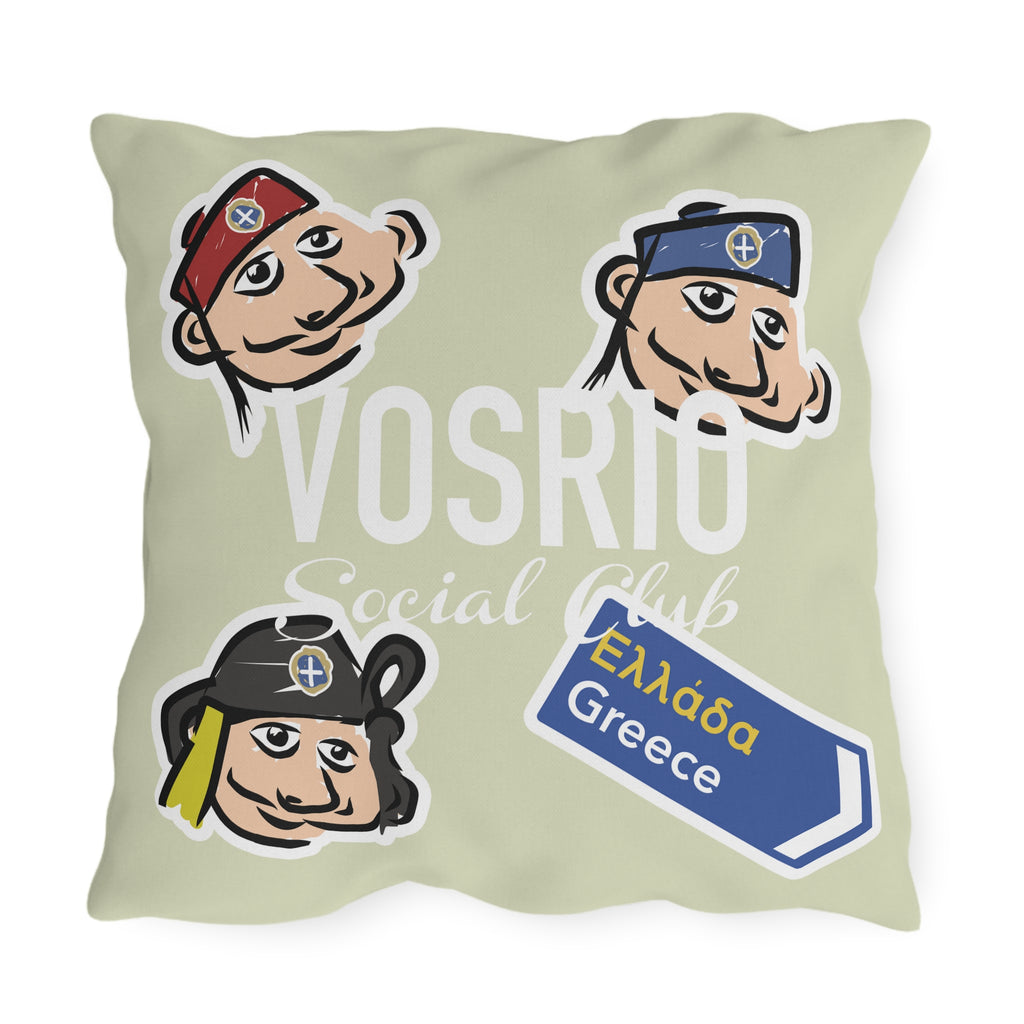 Comfy Evzones Outdoor Pillows