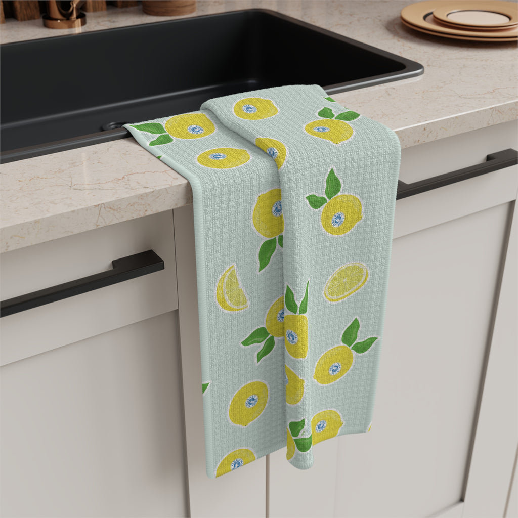 Organic Lemonia Soft Tea Towel