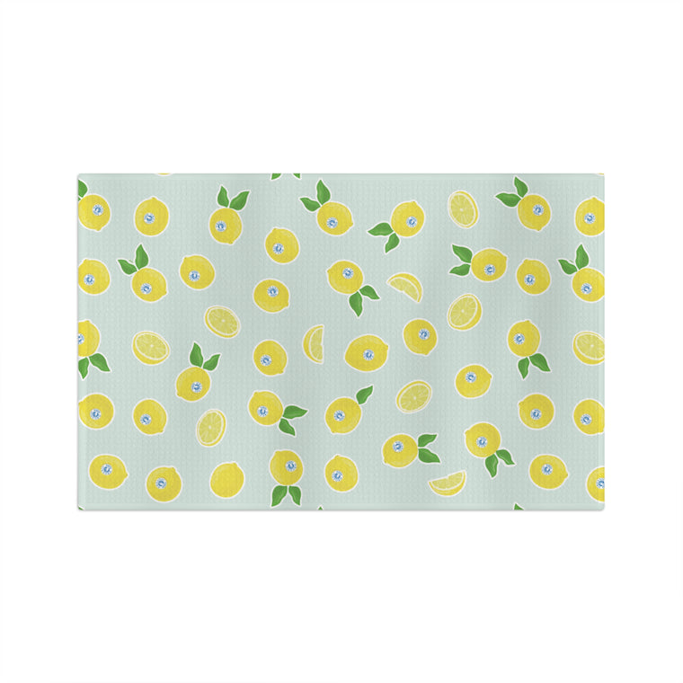 Organic Lemonia Soft Tea Towel