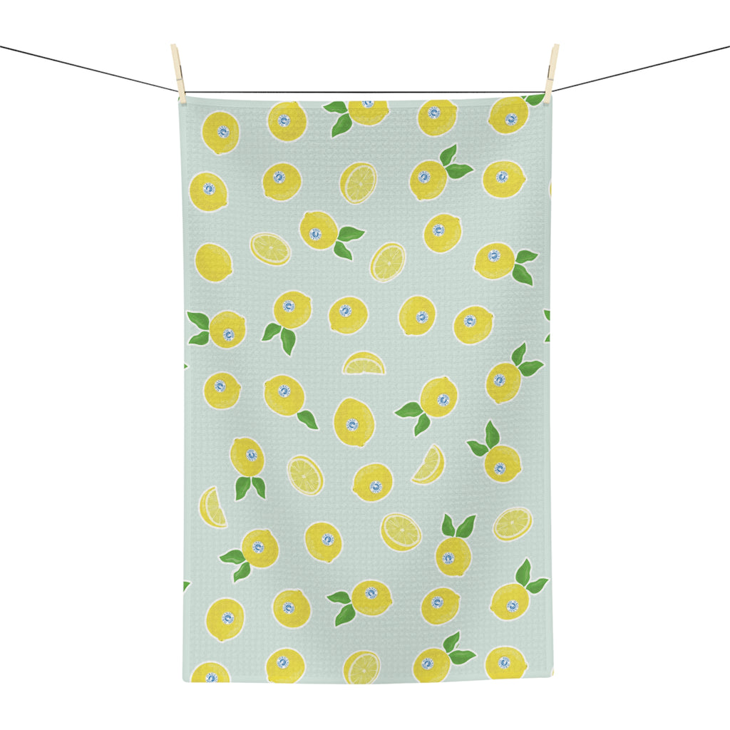 Organic Lemonia Soft Tea Towel