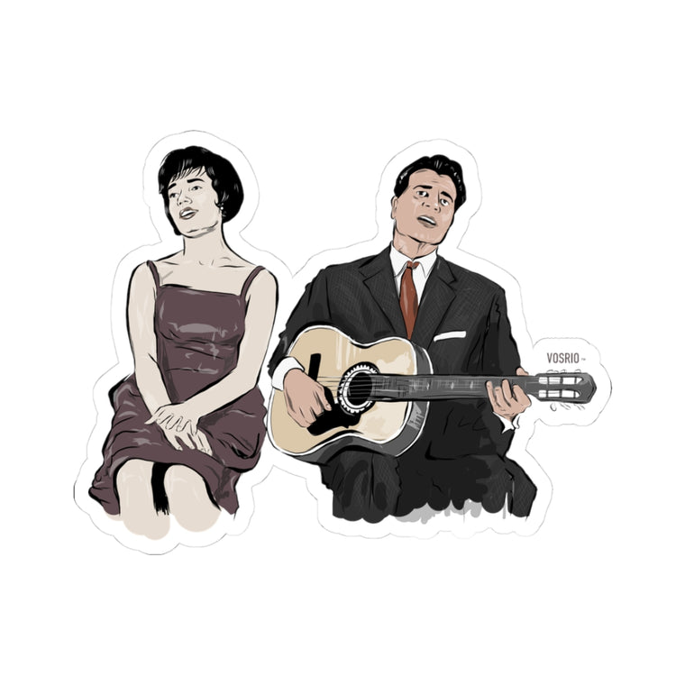 Stelios & Marinella Kiss-Cut Stickers