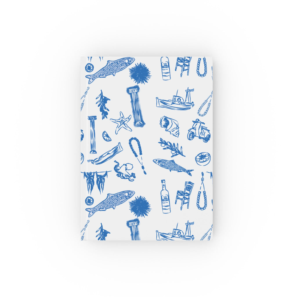 Greek Sardelles Hard Backed Journal
