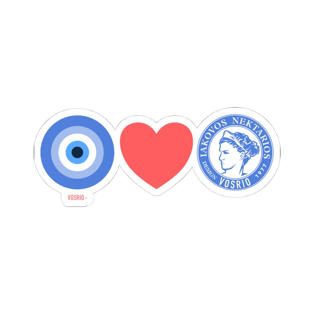 I Love VOSRIO Original Kiss-Cut Stickers