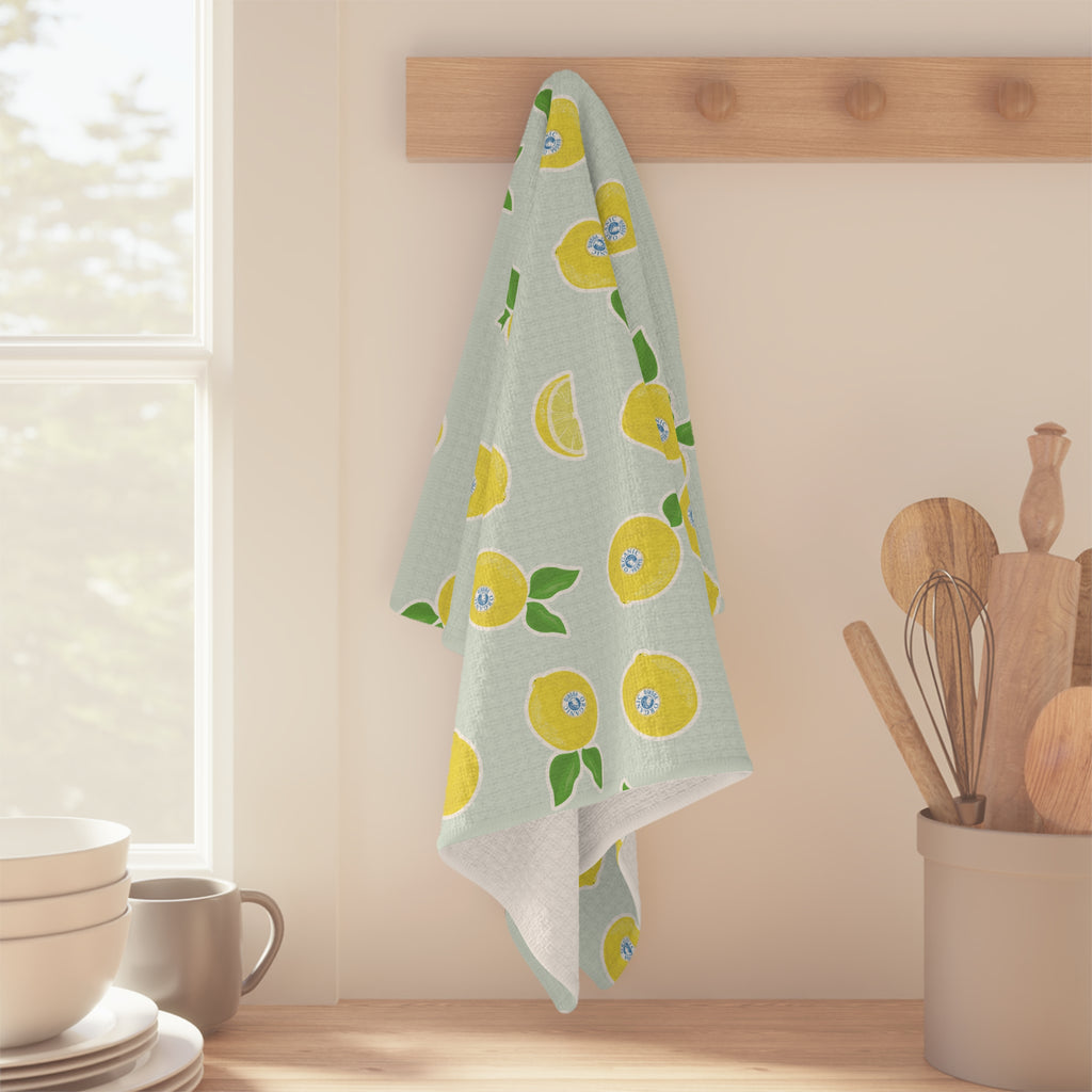 Organic Lemonia Soft Tea Towel