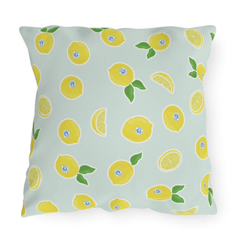 Organic Lemonia Outdoor Pillows