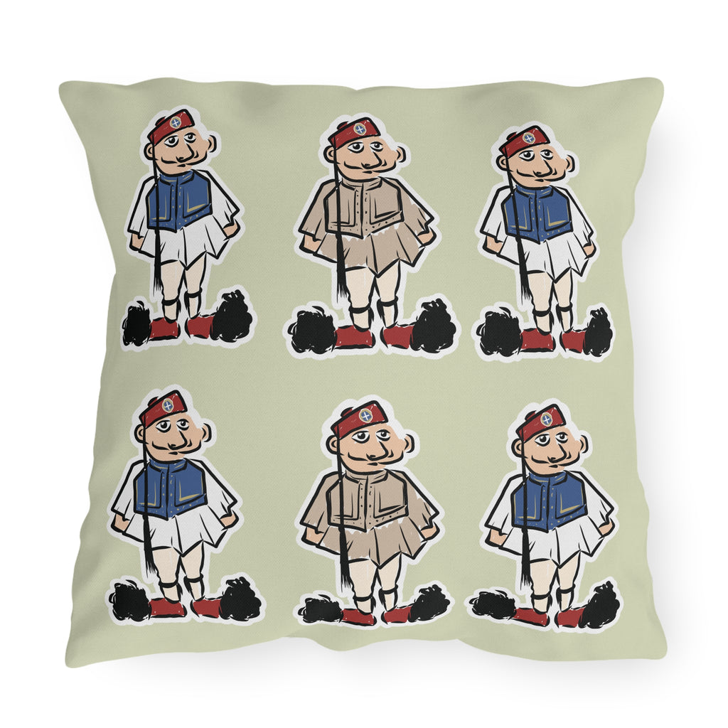 Comfy Evzones Outdoor Pillows