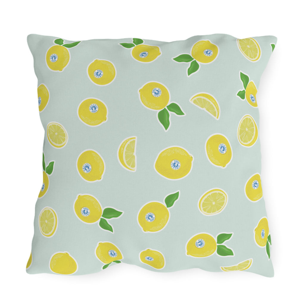 Organic Lemonia Outdoor Pillows