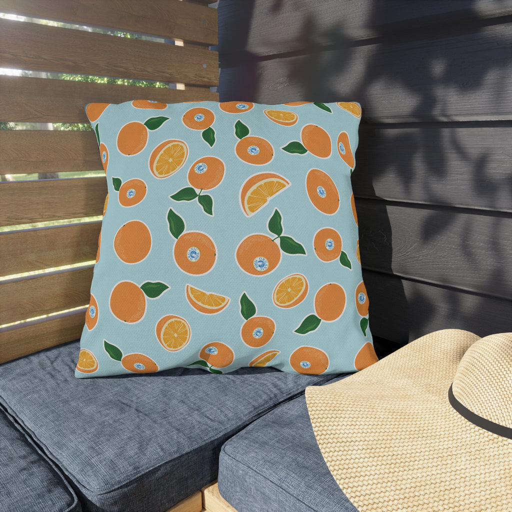 Organic Portokalada Outdoor Pillows