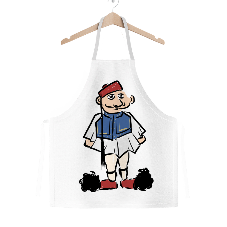 Evzone In the Kitchen Classic Sublimation Adult Apron