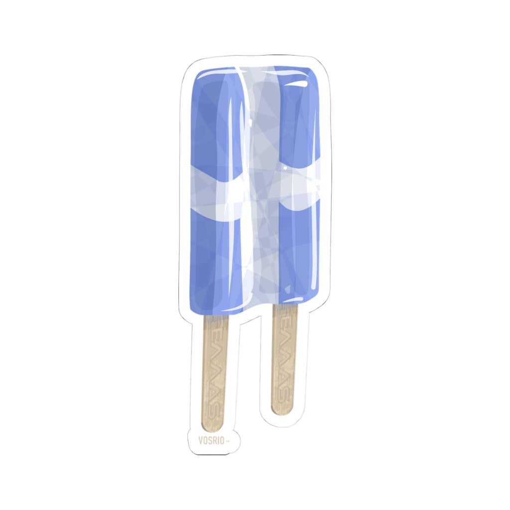 Greek Popsicle Kiss-Cut Stickers