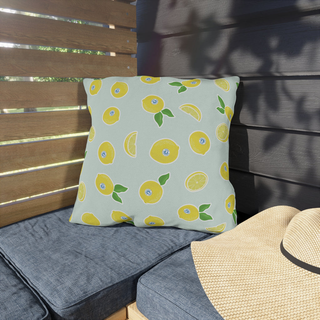 Organic Lemonia Outdoor Pillows