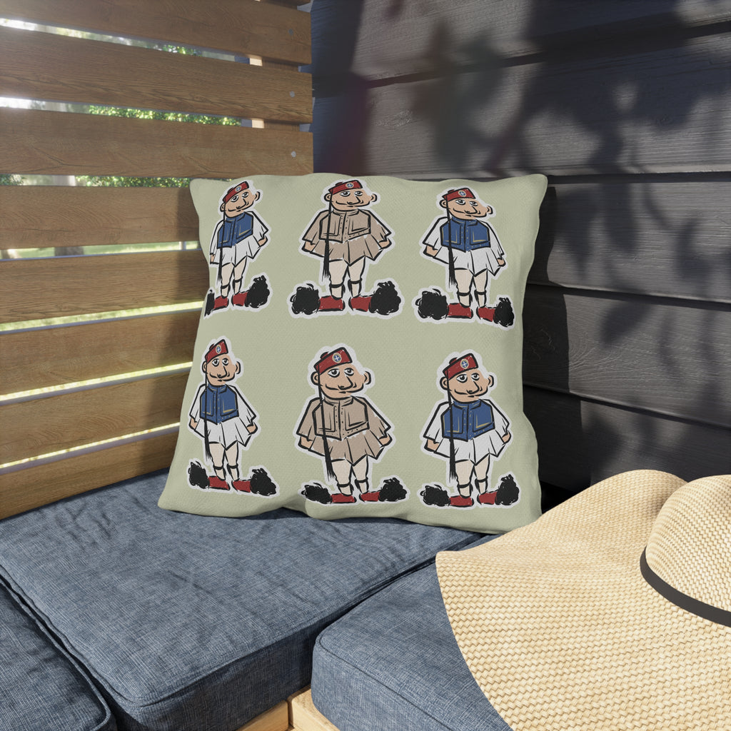 Comfy Evzones Outdoor Pillows