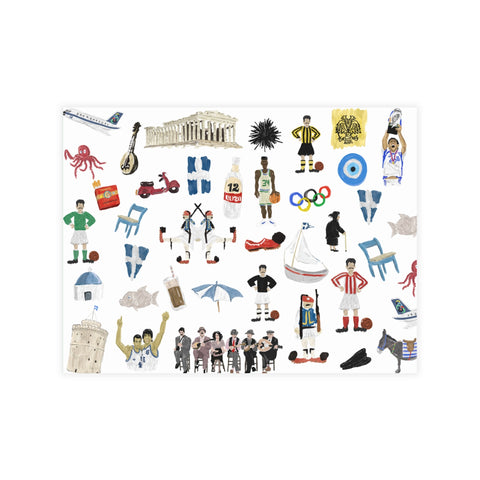 So You're Greek Postcard Bundles (envelopes included)