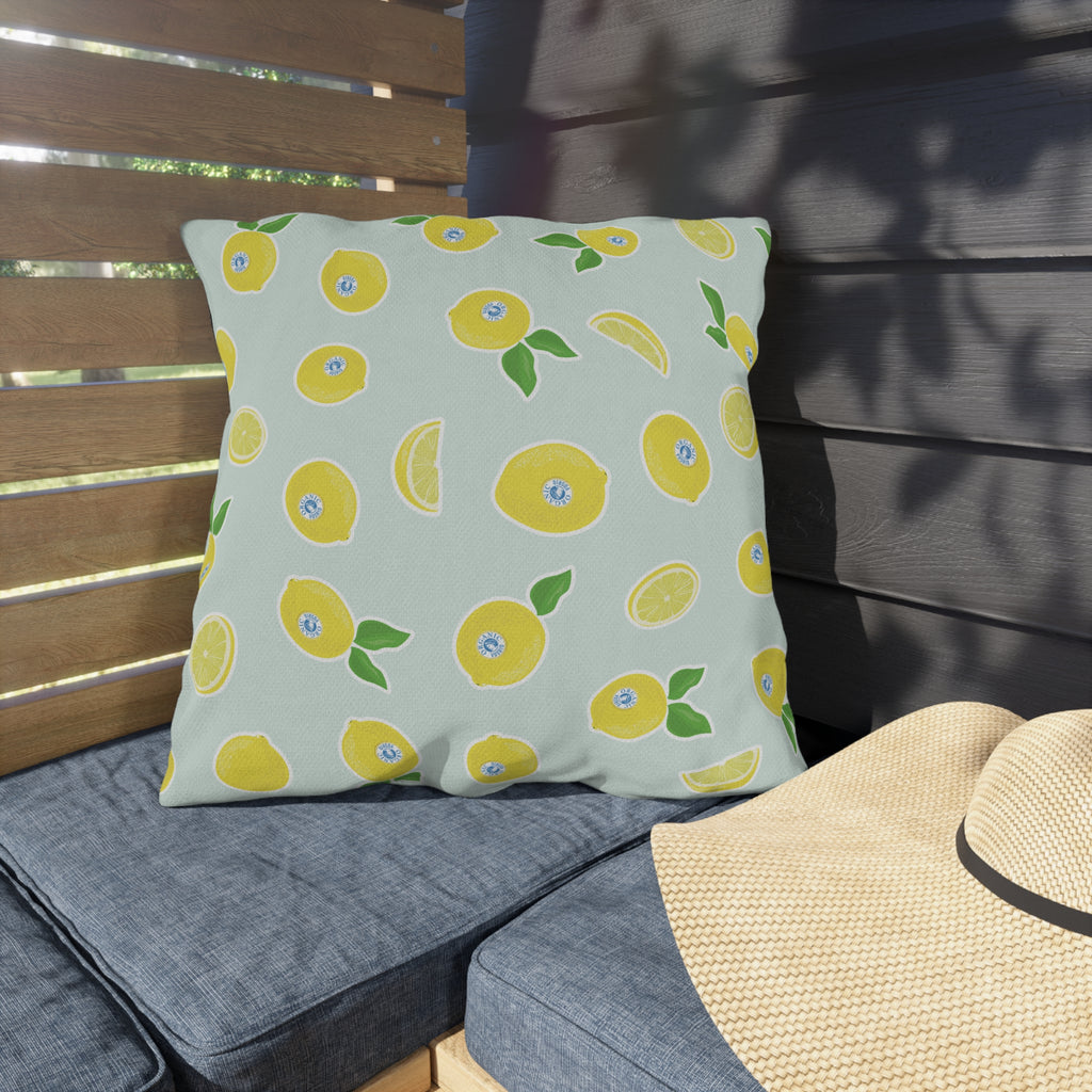 Organic Lemonia Outdoor Pillows