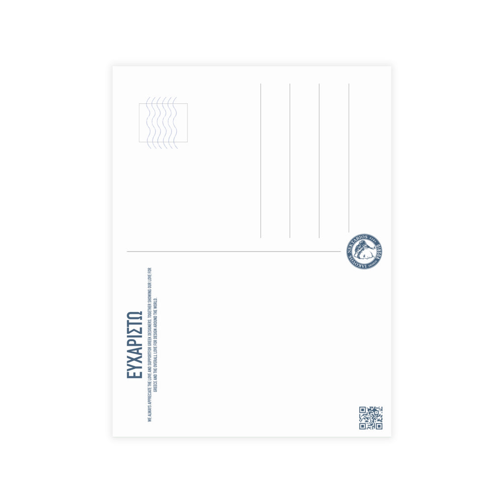 Blue Postcard Bundles (envelopes included)