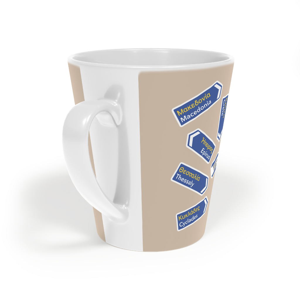 Κούπα Latte Everywhere Are Signs, 12 oz 