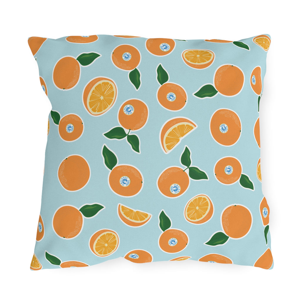 Organic Portokalada Outdoor Pillows