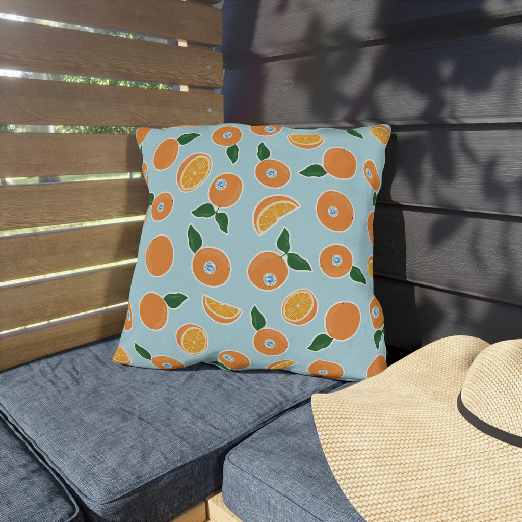 Organic Portokalada Outdoor Pillows