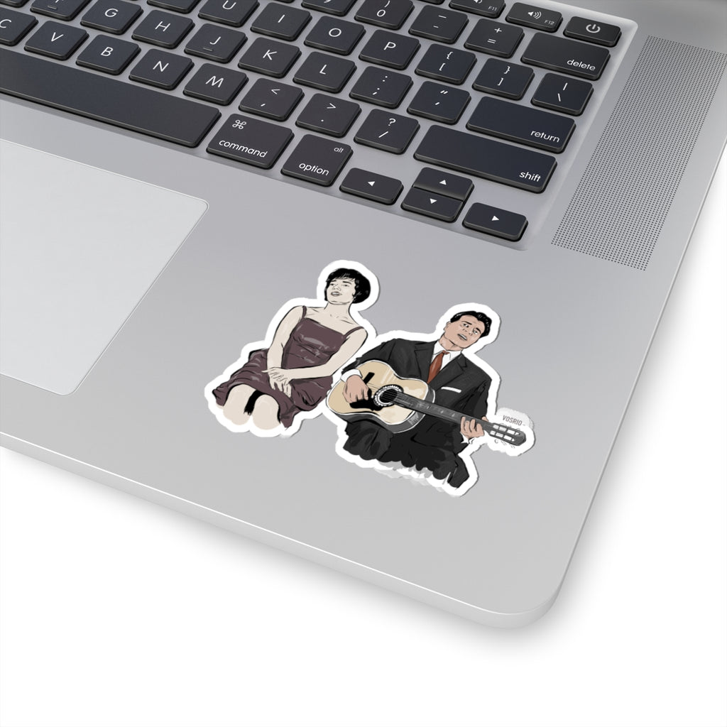 Stelios & Marinella Kiss-Cut Stickers