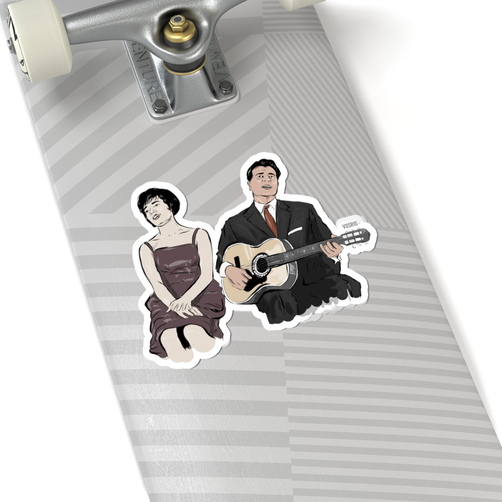 Stelios & Marinella Kiss-Cut Stickers
