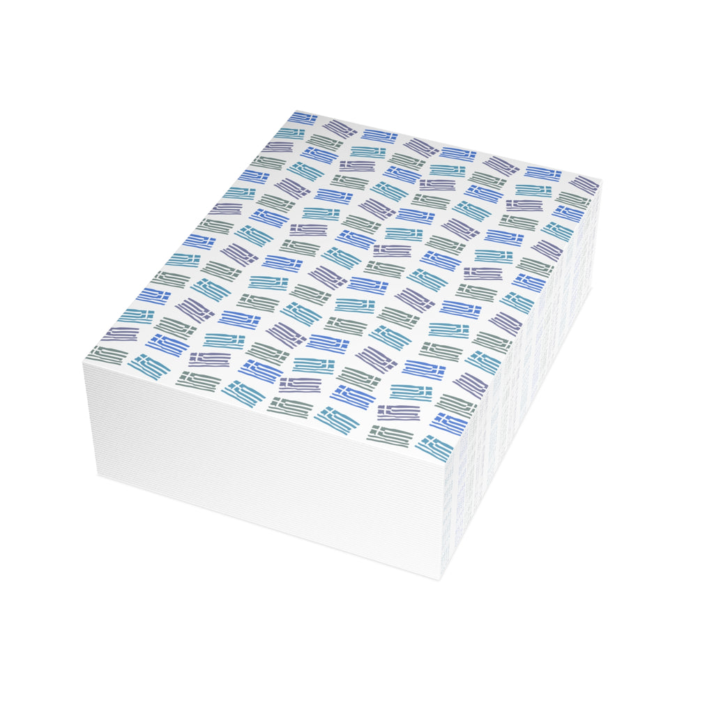 Greek Flags Postcard Bundles (envelopes included)