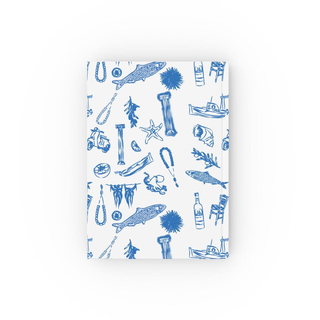 Greek Sardelles Hard Backed Journal