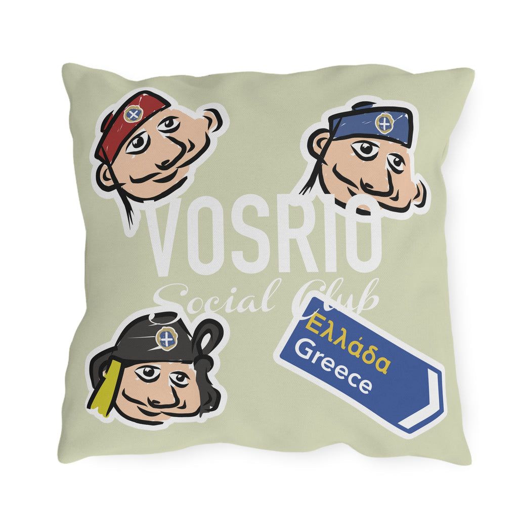 Comfy Evzones Outdoor Pillows