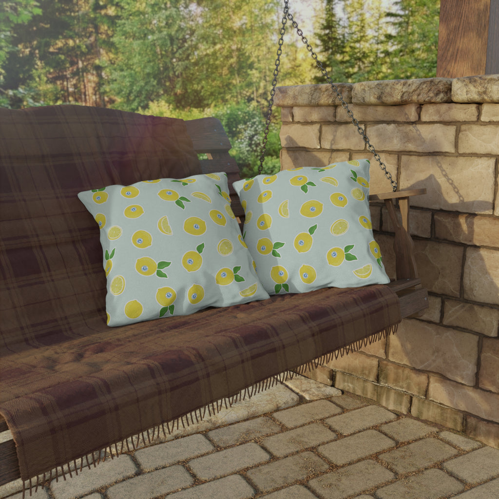 Organic Lemonia Outdoor Pillows