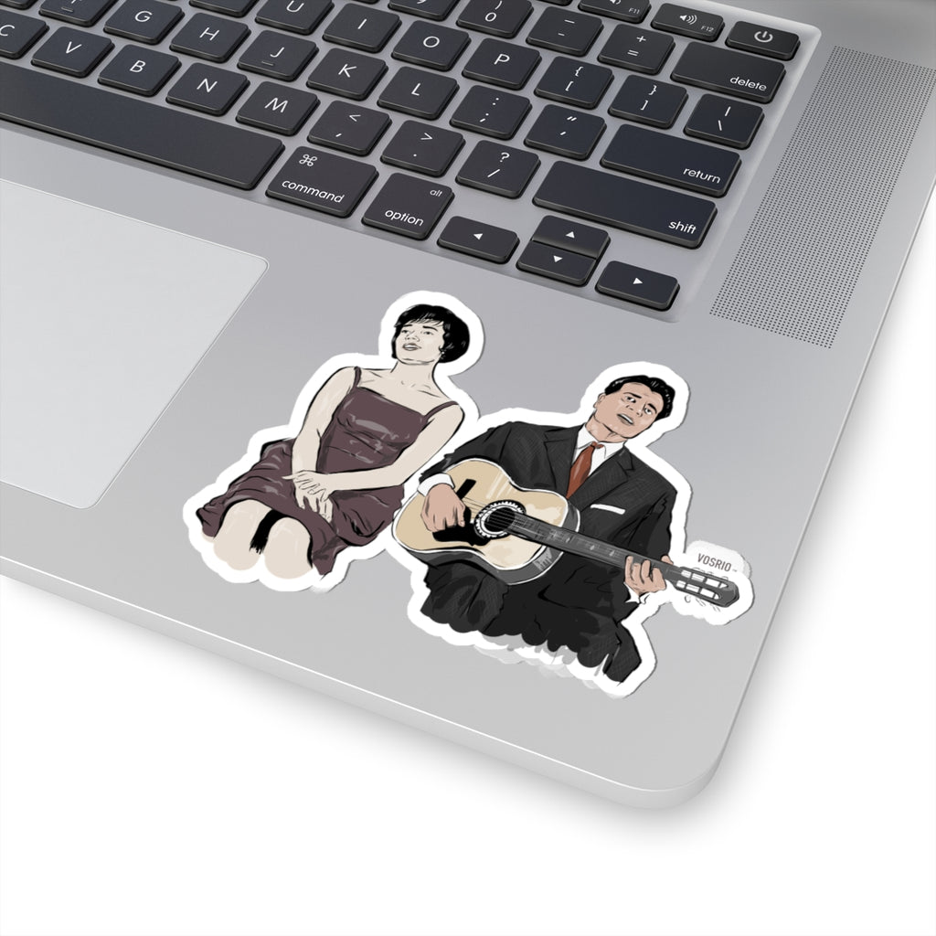 Stelios & Marinella Kiss-Cut Stickers
