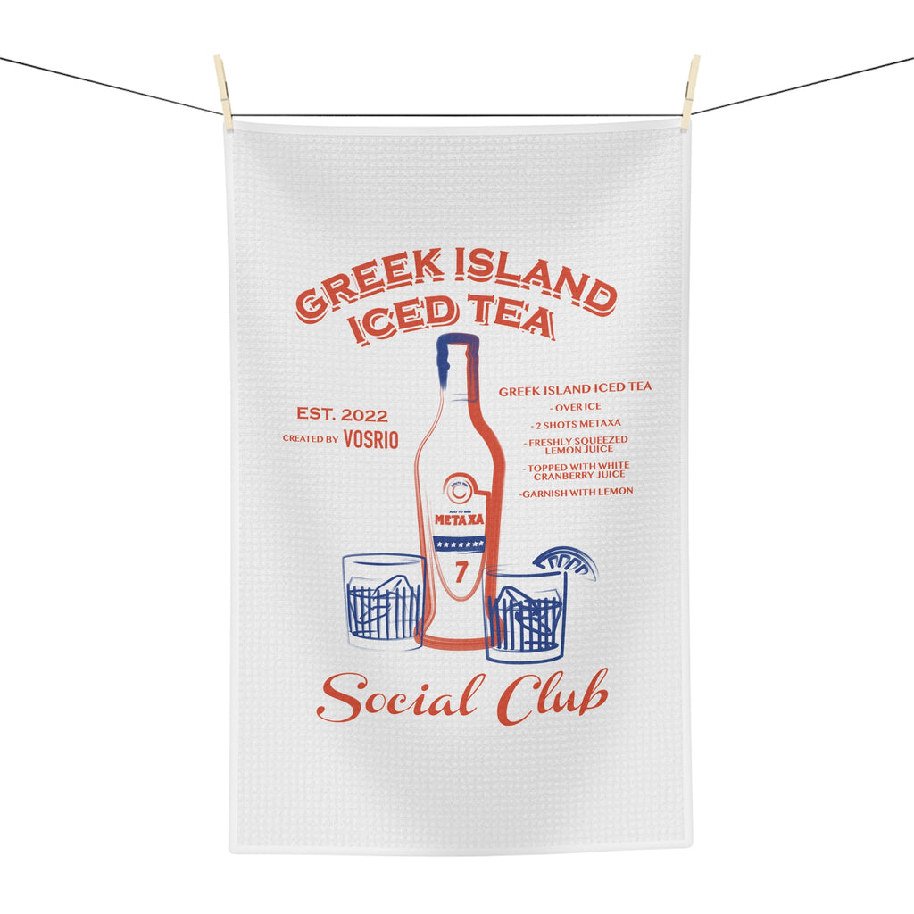 VOSRIO Social Club Soft Tea Towel