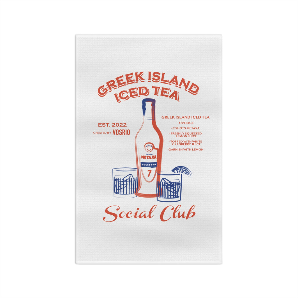 VOSRIO Social Club Soft Tea Towel