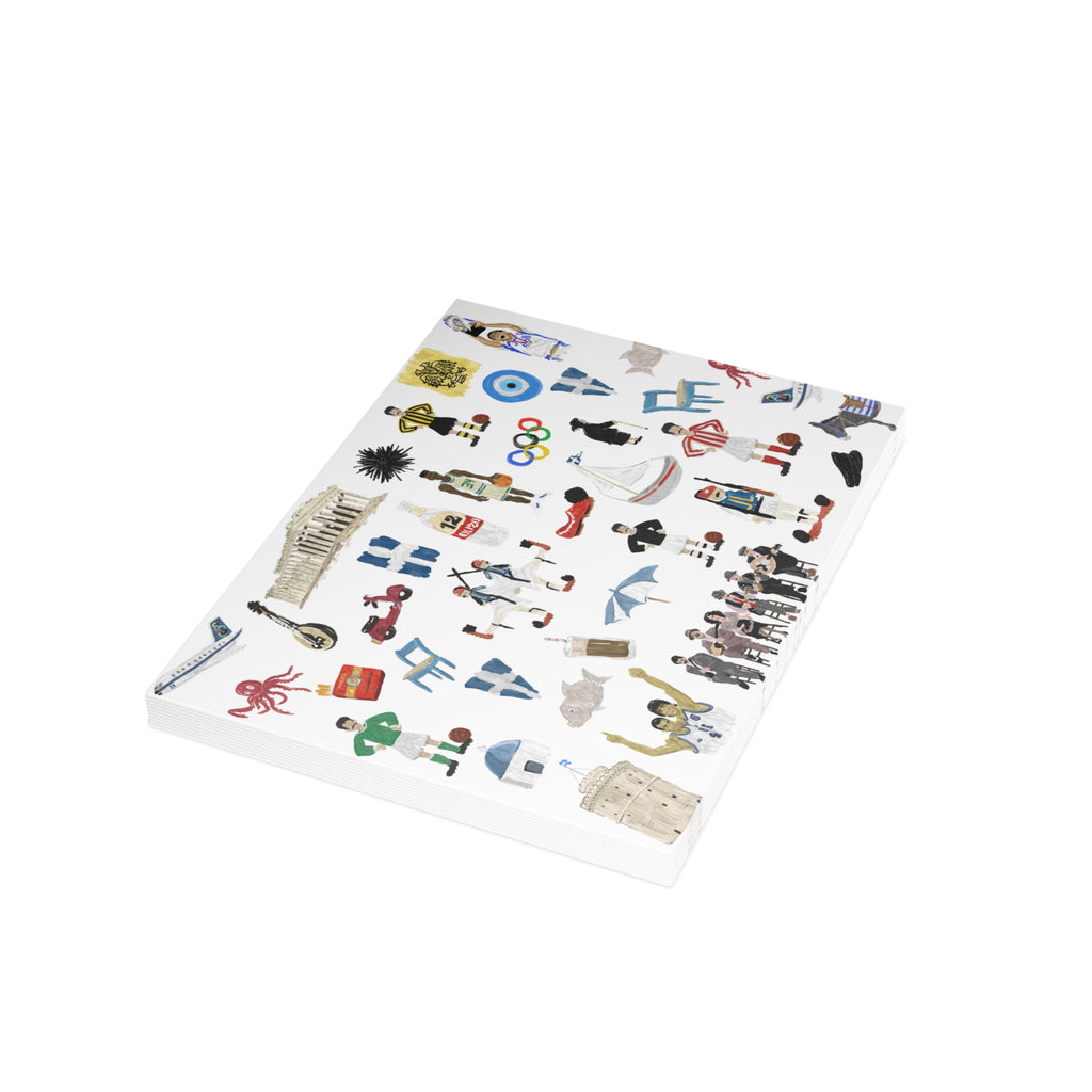 So You're Greek Postcard Bundles (envelopes included)