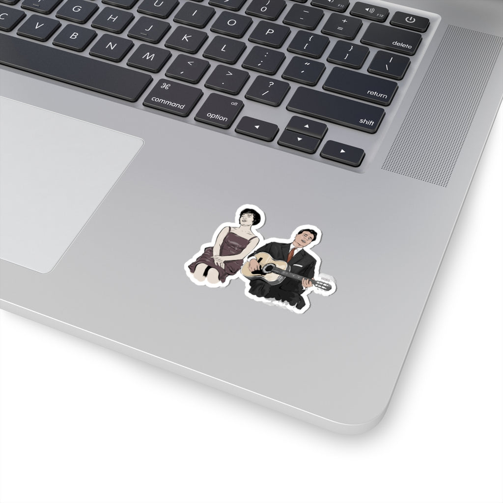 Stelios & Marinella Kiss-Cut Stickers