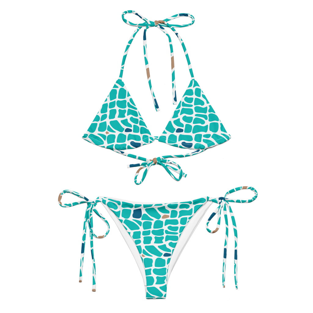 Mykonos Walk recycled string bikini