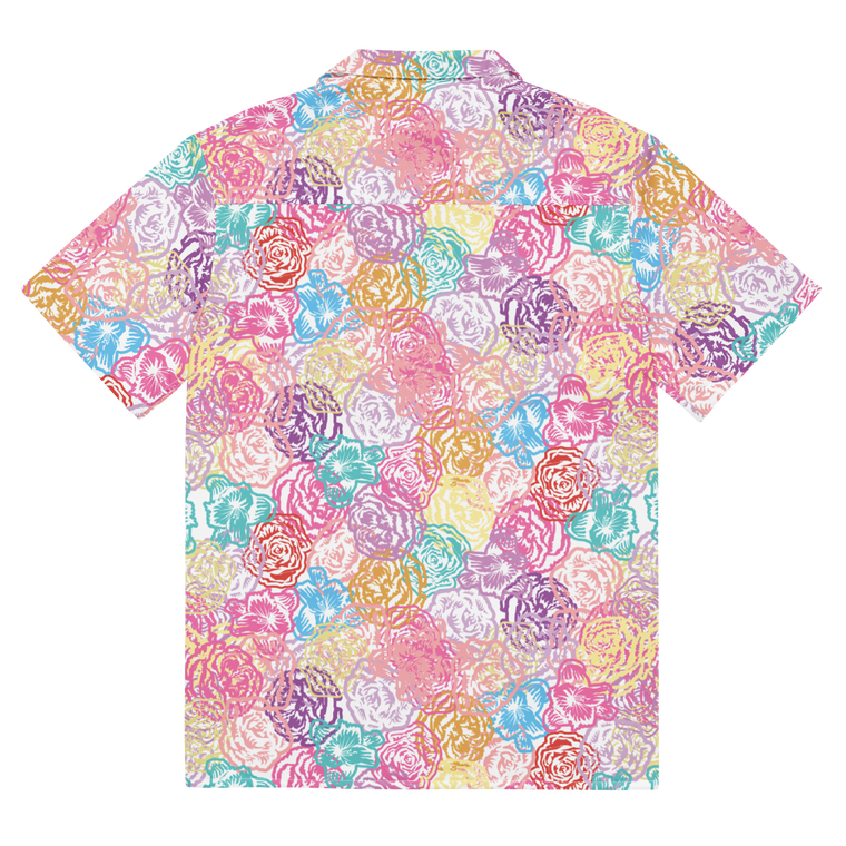 God's Patches Hawaiian Shirt Unisex button shirt