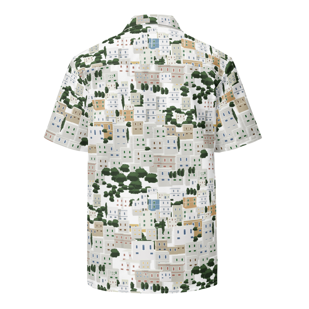 Panagies Hawaiian Unisex button shirt