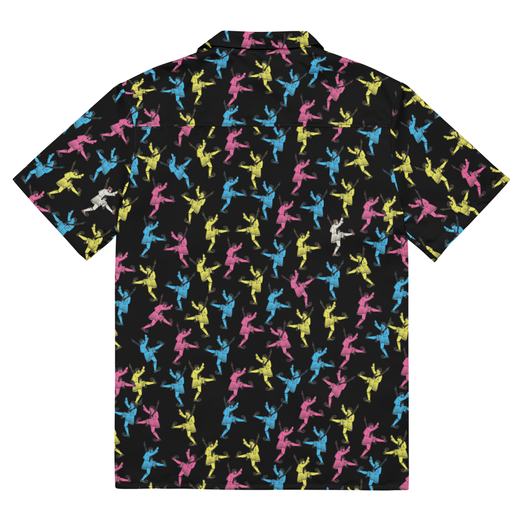 Πουκάμισο με κουμπιά CMYK Evzones Black Hawaiian Unisex