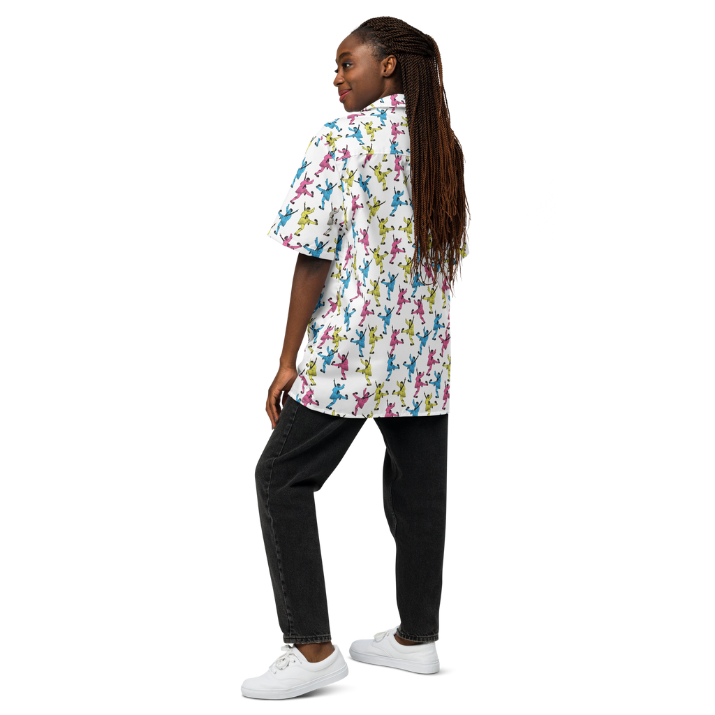 CMYK Evones Hawaiian Unisex button shirt