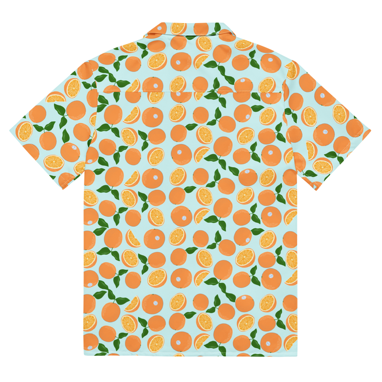 Freshly Squeezed Aegean Hawaiian Unisex button shirt