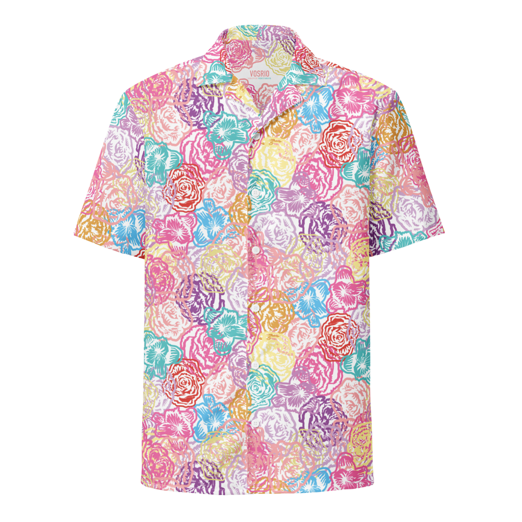 God's Patches Hawaiian Shirt Πουκάμισο με κουμπιά Unisex